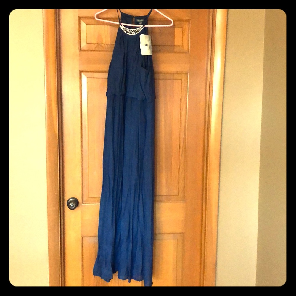 Navy Blue maxi dress